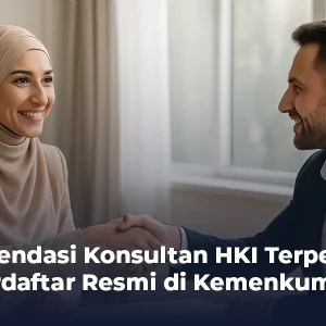 Konsultan HKI terpercaya untuk daftar merek dan hak cipta resmi. Cek rekomendasi konsultan legal terdaftar di Kemenkumham sekarang.